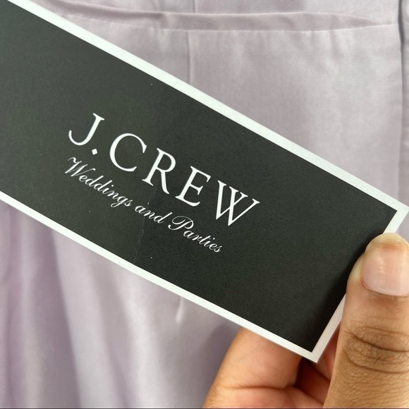 J. Crew purple strapless dress size 4P - Picture 7 of 14